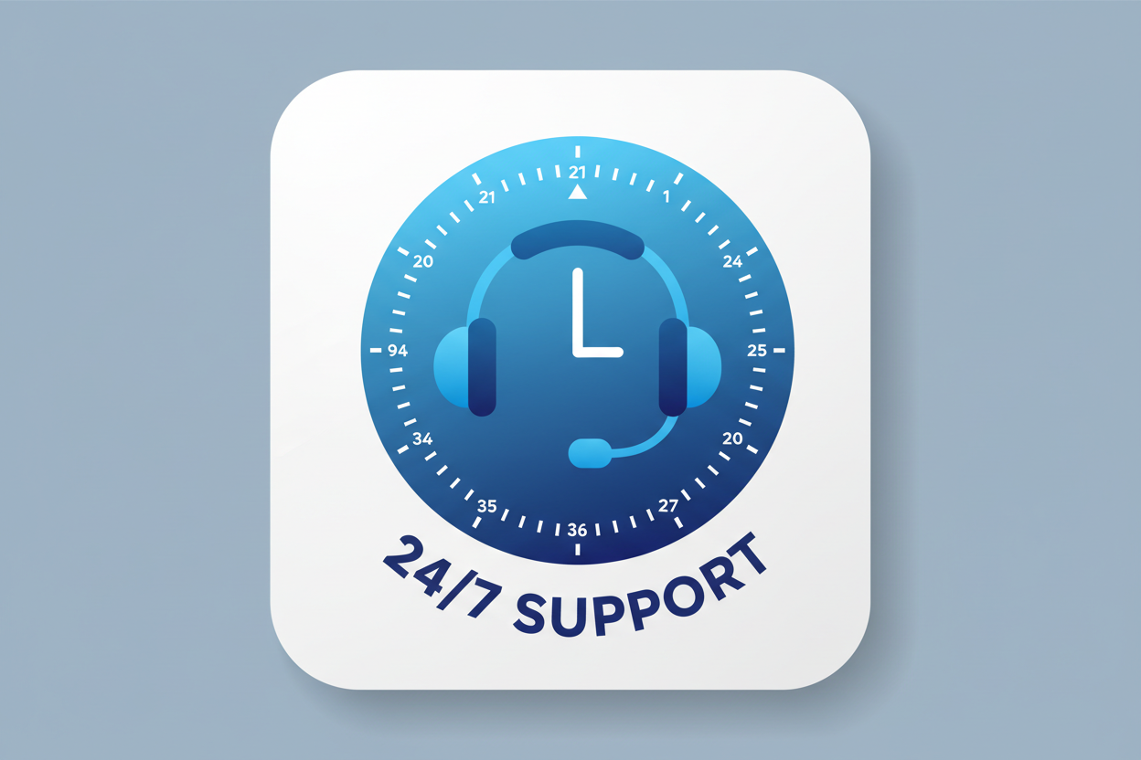 24/7 support